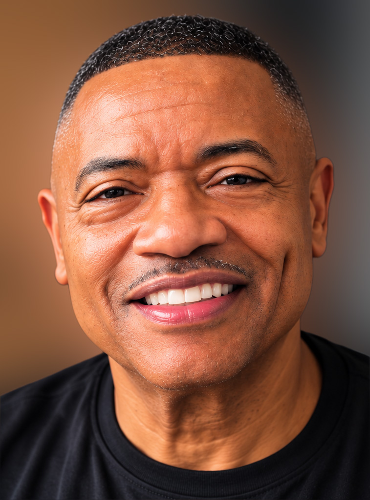 Portrait of Walter Lynch, digital designer and production artist